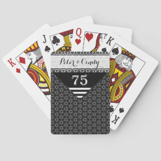 Baraja De Cartas Aniversario de boda blanco modelado