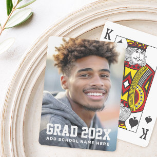 Baraja De Cartas Año de graduación escuela o nombre foto de graduac