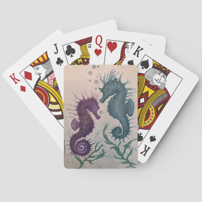 Baraja De Cartas Año de los Caballitos de Mar (Reverso)
