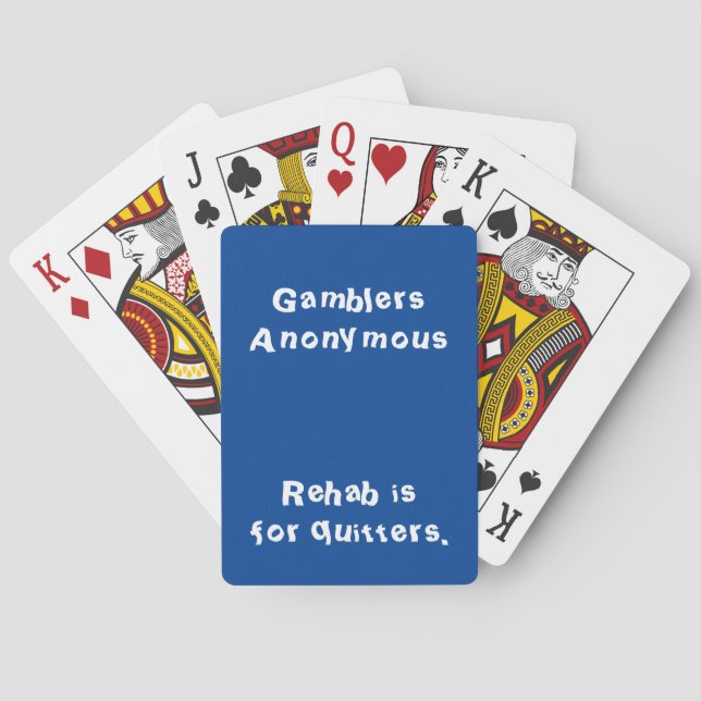 Baraja De Cartas Anónimos de jugadores (Reverso)