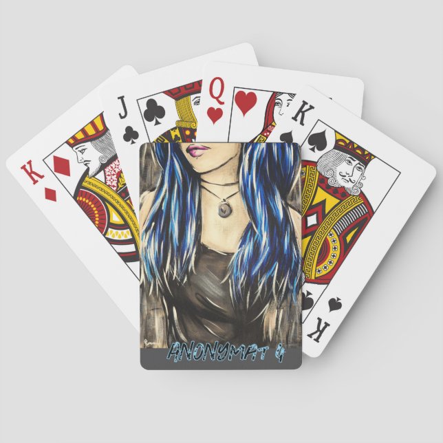 Baraja De Cartas Anonymat 4 (Reverso)