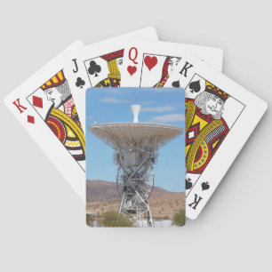 Baraja De Cartas Antena de Dish Espacial Profunda Apolo