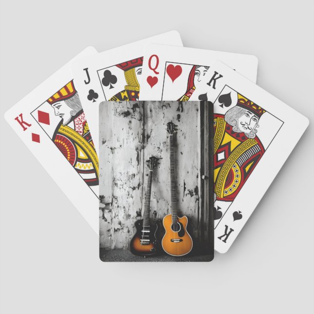 Baraja De Cartas antes del concierto (Reverso)