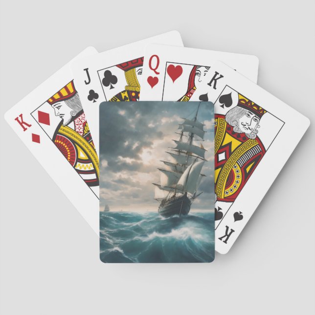 Baraja De Cartas Antes del viento (Reverso)