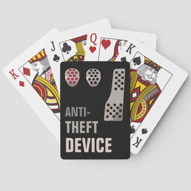 Baraja De Cartas Anti-Theft MANUAL (Reverso)
