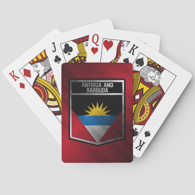 Baraja De Cartas Antigua y Barbuda (Reverso)