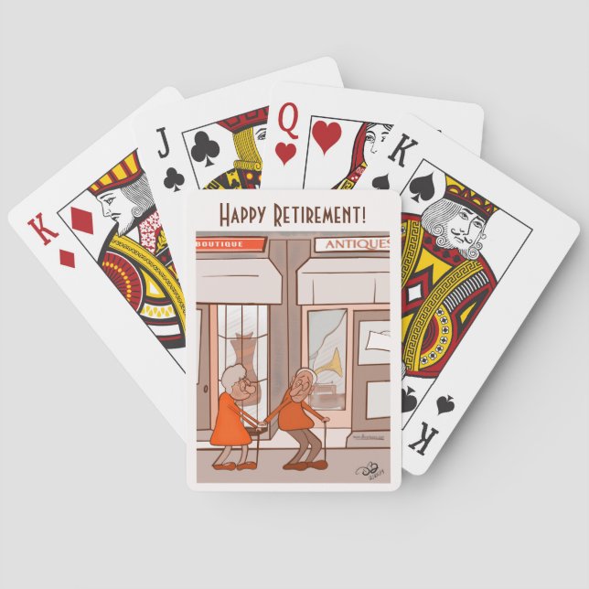 Baraja De Cartas Antigüedades (Reverso)