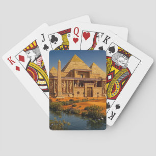 Baraja De Cartas Antiguo Castillo de las Arenas Escarchadas