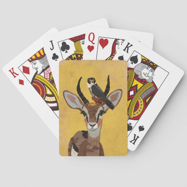 BARAJA DE CARTAS ANTÍLOPE & HALCÓN (Reverso)