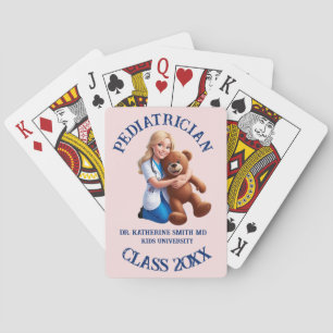 Baraja De Cartas antistress pediatrician teddy bear kids university