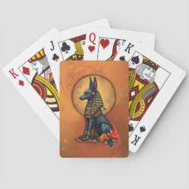 Baraja De Cartas Anubis in the moonlight, 
