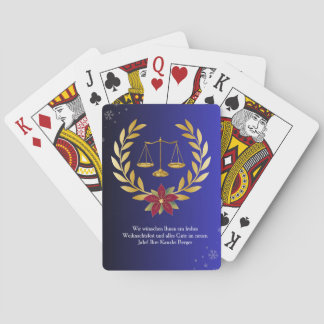 Baraja De Cartas Anwalt Pokerkarten Geschenk für Weihnachten