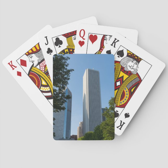 Baraja De Cartas Aon Center Chicago (Reverso)