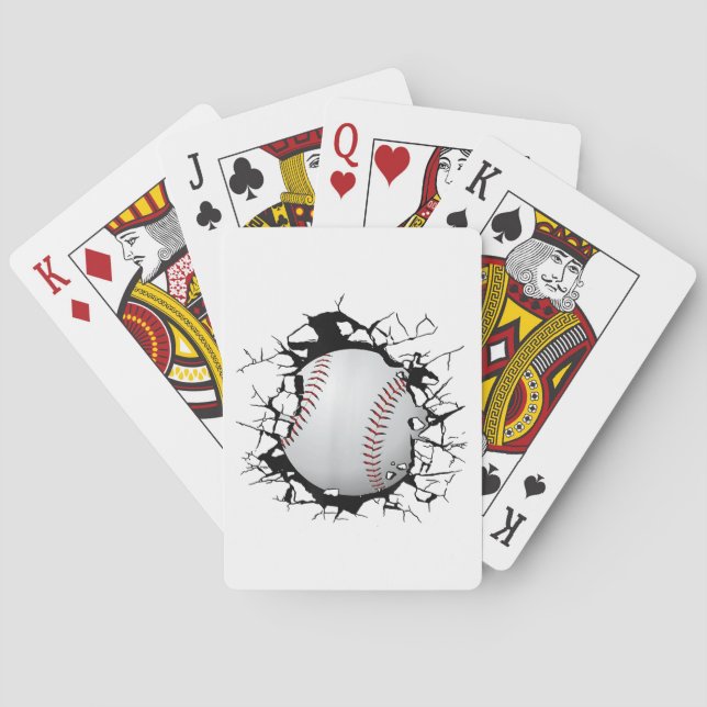 Baraja De Cartas Aparato de béisbol - Béisbol (Reverso)