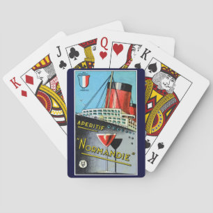 Baraja De Cartas Apertif Normandie Francés 1930