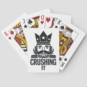 Baraja De Cartas Aplastar a los cómicos Navidades