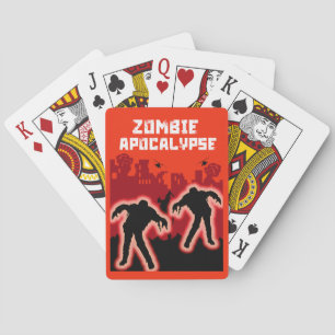 Baraja De Cartas Apocalipsis zombie