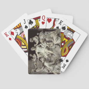 Baraja De Cartas Apolo tendido por las ninfas, destinado a la tumba