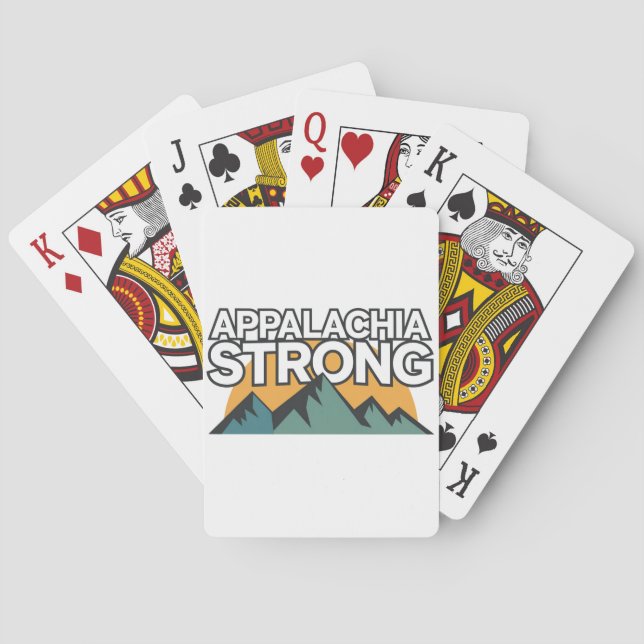 Baraja De Cartas Appalachia Strong (Reverso)