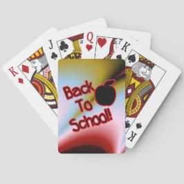Baraja De Cartas Apple & Back to School -
