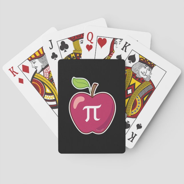 Baraja De Cartas Apple pi (Reverso)