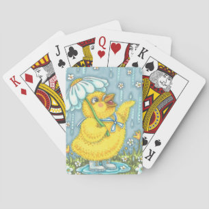 Baraja De Cartas APRIL SHOWERS CHICK PLAYK CARDS Poker