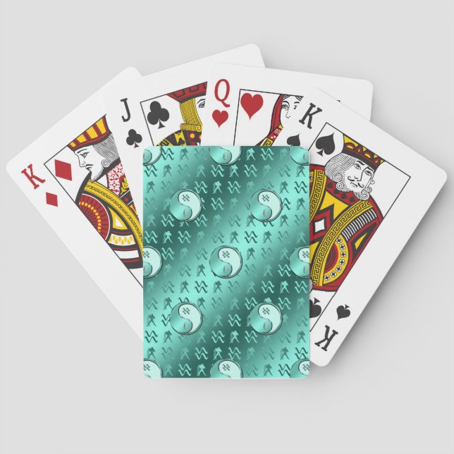 Baraja De Cartas Aquarius (Reverso)