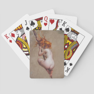 Baraja De Cartas Aquelarre de Brujas Góticas Espeluznantes & Falero