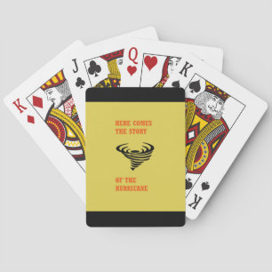 Baraja De Cartas Aquí viene la historia del huracán
