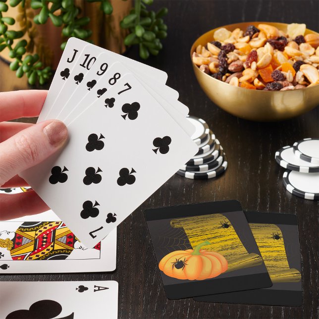 Baraja De Cartas Arañas Y Calabaza (Subido por el creador)