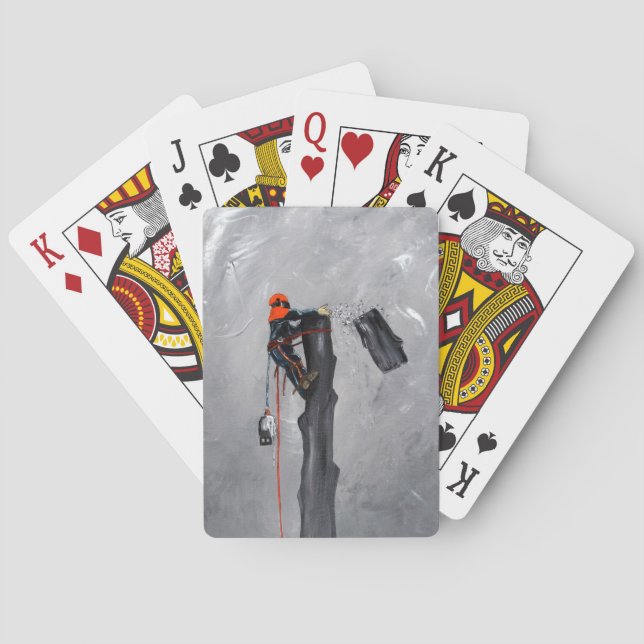Baraja De Cartas Árbitro de cirujano (Reverso)