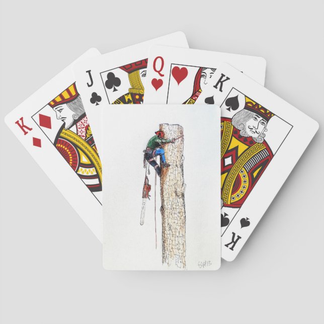 Baraja De Cartas Árbitro de cirujano (Reverso)