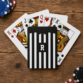 Baraja De Cartas Árbitro de fútbol americano tira tarjetas de juego