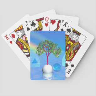 Baraja De Cartas Árbol arcoiris