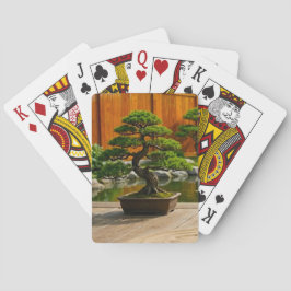 Baraja De Cartas Árbol Bonsái del Dragón de Balance