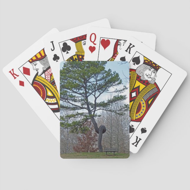 Baraja De Cartas Árbol con dos caras (Reverso)