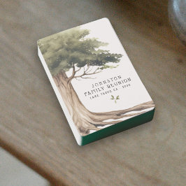 Baraja De Cartas Árbol de cosecha de cosecha de rúbrica de Reunión