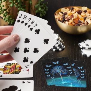 Baraja De Cartas Árbol de cristal de mariposa