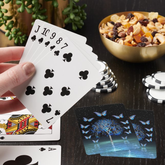 Baraja De Cartas Árbol de cristal de mariposa (In Situ)