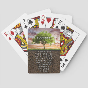 Baraja De Cartas Árbol de éxito