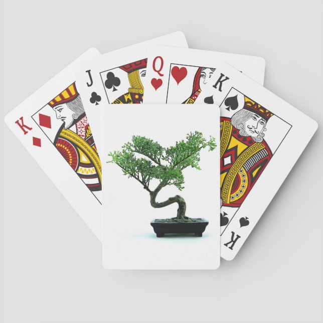 Baraja De Cartas Árbol de los bonsais (Reverso)