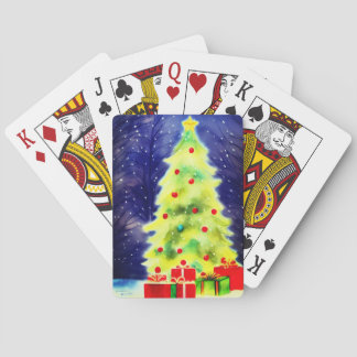 Baraja De Cartas Árbol de Navidad