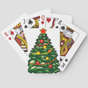 Baraja De Cartas Árbol de Navidad