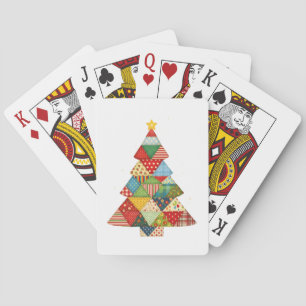 Baraja De Cartas Árbol de Navidad de Colcha Amantes de la Colcha Fe