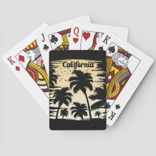 Baraja De Cartas Árbol de palma de California