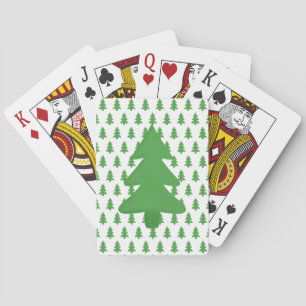 Baraja De Cartas Árbol de pinos