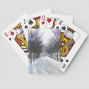 Baraja De Cartas Árbol del invierno en Praga (República Checa)