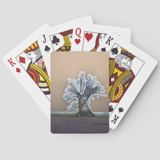 BARAJA DE CARTAS ÁRBOL ÚNICO (Reverso)