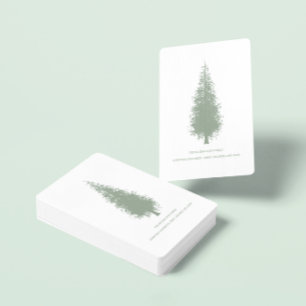 Baraja De Cartas Árboles de bosques