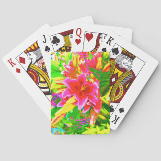 Baraja De Cartas Árboles de neón